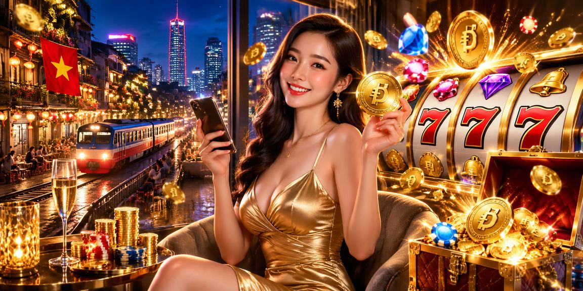 Người chơi tại Hà Nội trải nghiệm slot game trực tuyến